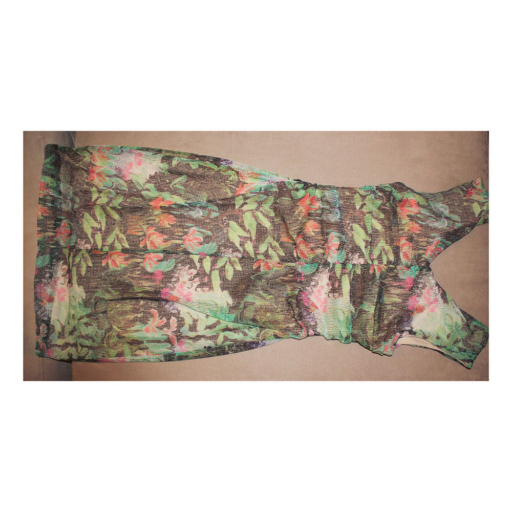 ANTHROPOLOGIE Weston Wear Watercolor Party Dress - Picture 5 of 6